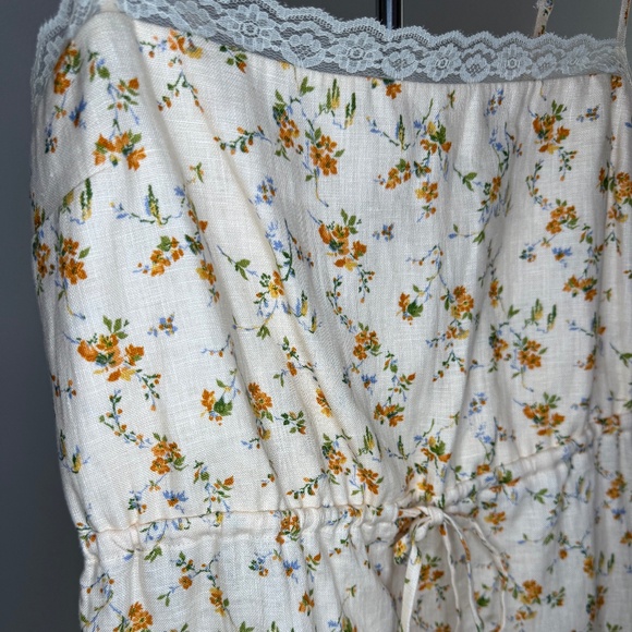 Reformation Neena Linen Dress Julius - Size 6 - Picture 10 of 15